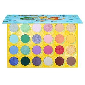 Pokemon ColourPop Pallet Town Eyeshadow Palette 24 Rainbow Matte Glitter Makeup